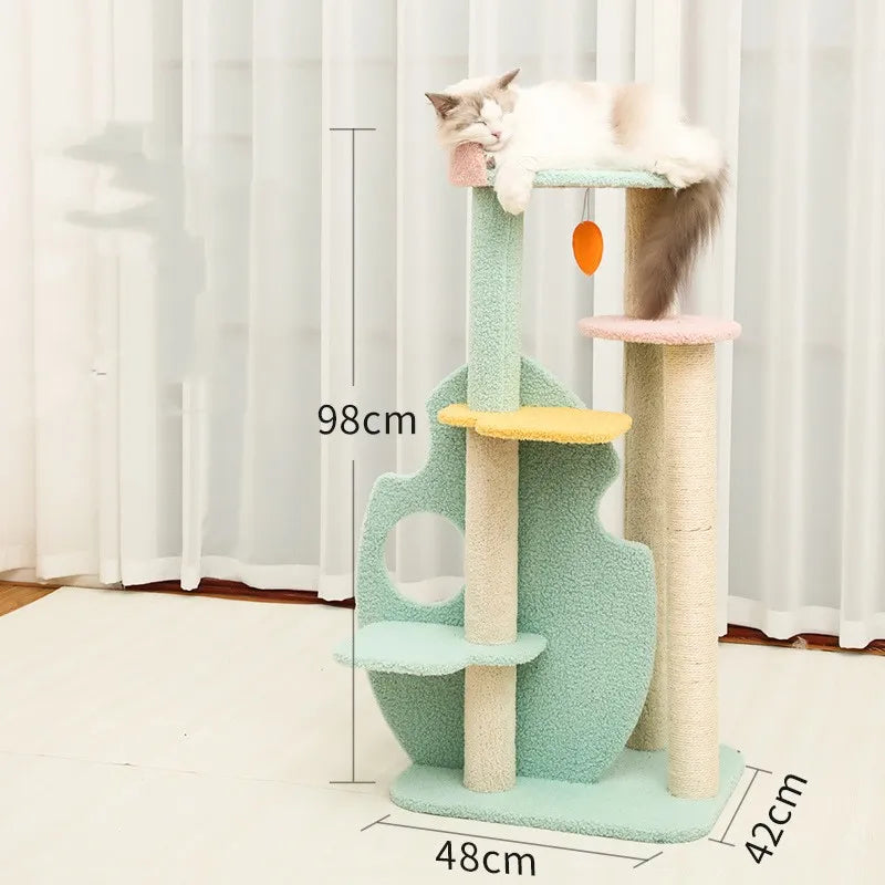 Großer Katzen Kletter- und Kratzbaum