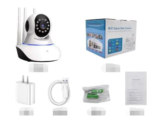 Smarte WLAN Haustier HD-Kamera mit Zwei-Wege-Audio inclusive 32GB-SD Karte für Zuhause