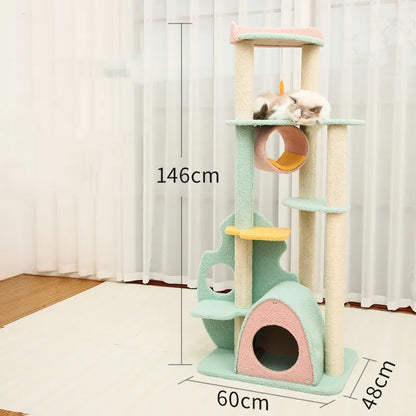 Großer Katzen Kletter- und Kratzbaum