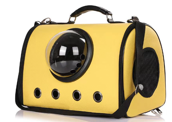 Transparente tragbare PU regensichere Haustiertasche