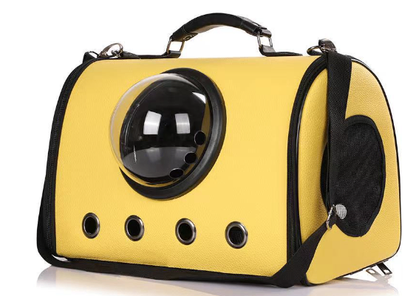 Transparente tragbare PU regensichere Haustiertasche