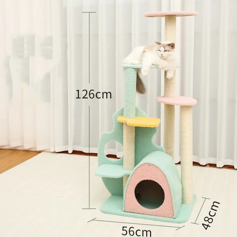 Großer Katzen Kletter- und Kratzbaum