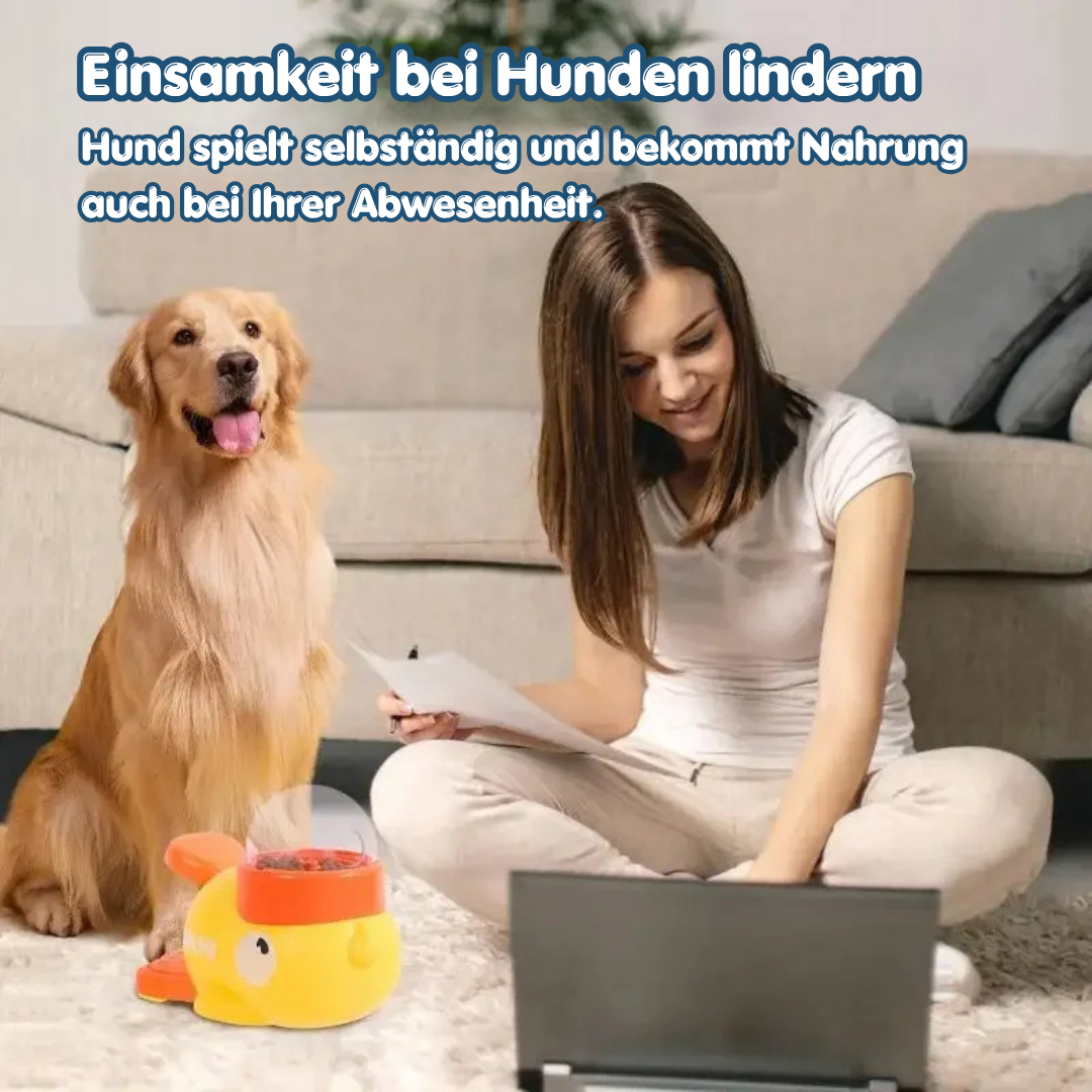 Interaktive Puzzle-Hunde-Futtermaschine mit rutschfester Unterseite