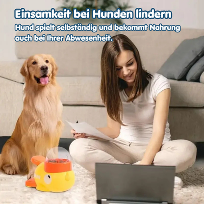Interaktive Puzzle-Hunde-Futtermaschine mit rutschfester Unterseite