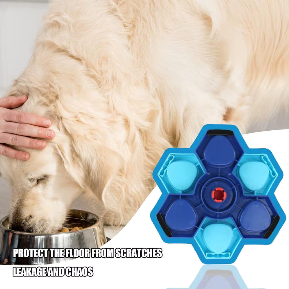 Leckerli Spender für Hunde - Puzzle Slow Feeder - Rätselspielzeug - IQ Trainer