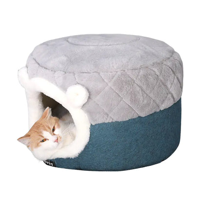 Katzenbett in Höhlenform