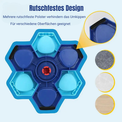 Leckerli Spender für Hunde - Puzzle Slow Feeder - Rätselspielzeug - IQ Trainer