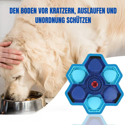 Leckerli Spender für Hunde - Puzzle Slow Feeder - Rätselspielzeug - IQ Trainer