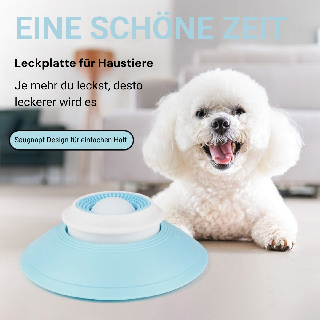 Hunde Schleckball - Leckkugel - Interaktiver Leckerli Spender - Slow Feeder