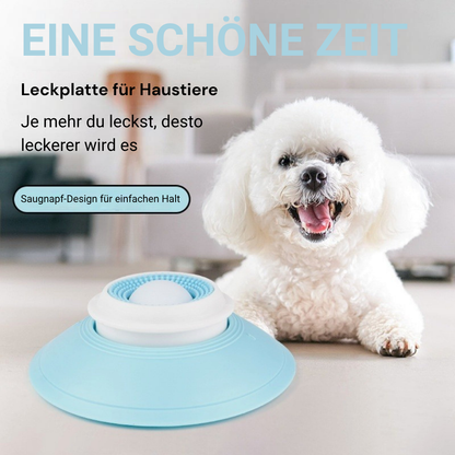 Hunde Schleckball - Leckkugel - Interaktiver Leckerli Spender - Slow Feeder