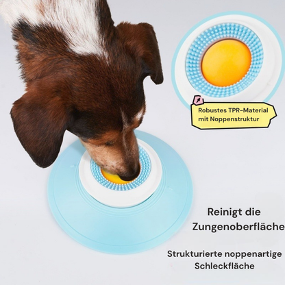 Hunde Schleckball - Leckkugel - Interaktiver Leckerli Spender - Slow Feeder