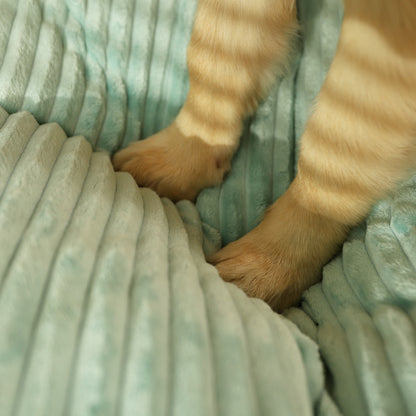 PurrClean - Waschbares Haustierbett mit Cordbezug