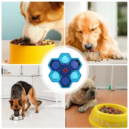 Leckerli Spender für Hunde - Puzzle Slow Feeder - Rätselspielzeug - IQ Trainer