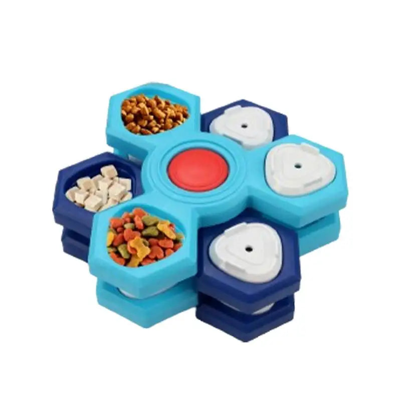Leckerli Spender für Hunde - Puzzle Slow Feeder - Rätselspielzeug - IQ Trainer