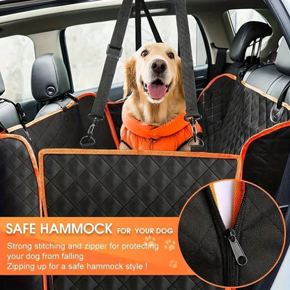 4-in-1 Premium Wasserdichte Autositzabdeckung für Hundetransport