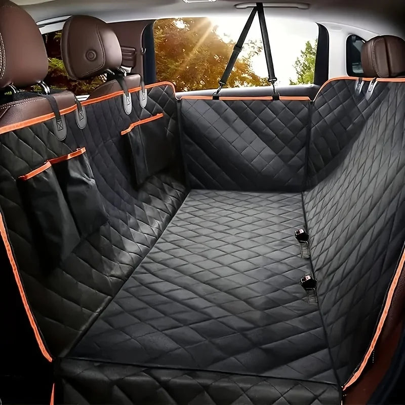 4-in-1 Premium Wasserdichte Autositzabdeckung für Hundetransport
