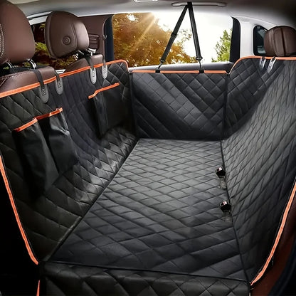 4-in-1 Premium Wasserdichte Autositzabdeckung für Hundetransport