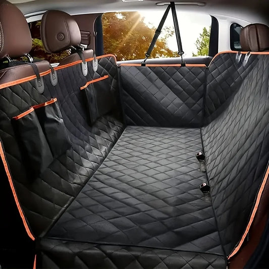 4-in-1 Premium Wasserdichte Autositzabdeckung für Hundetransport