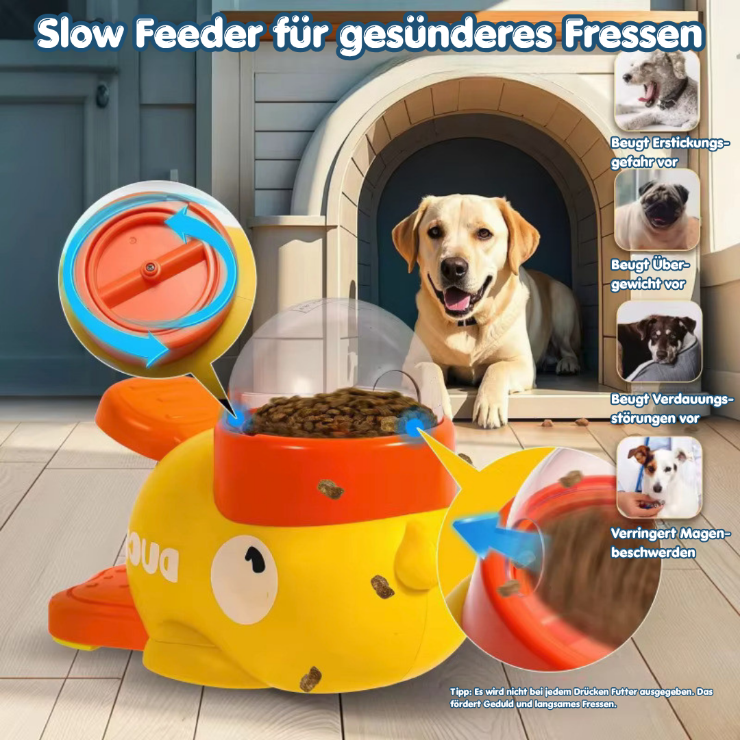 Interaktive Puzzle-Hunde-Futtermaschine mit rutschfester Unterseite