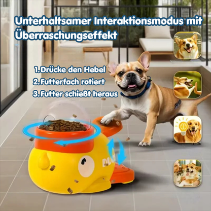 Interaktive Puzzle-Hunde-Futtermaschine mit rutschfester Unterseite