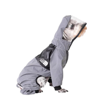 Reflektierender Regenmantel für Hunde