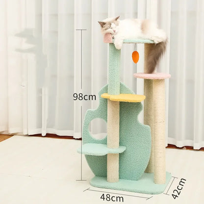 Großer Katzen Kletter- und Kratzbaum