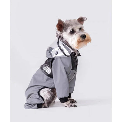 Reflektierender Regenmantel für Hunde